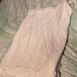 White tank top